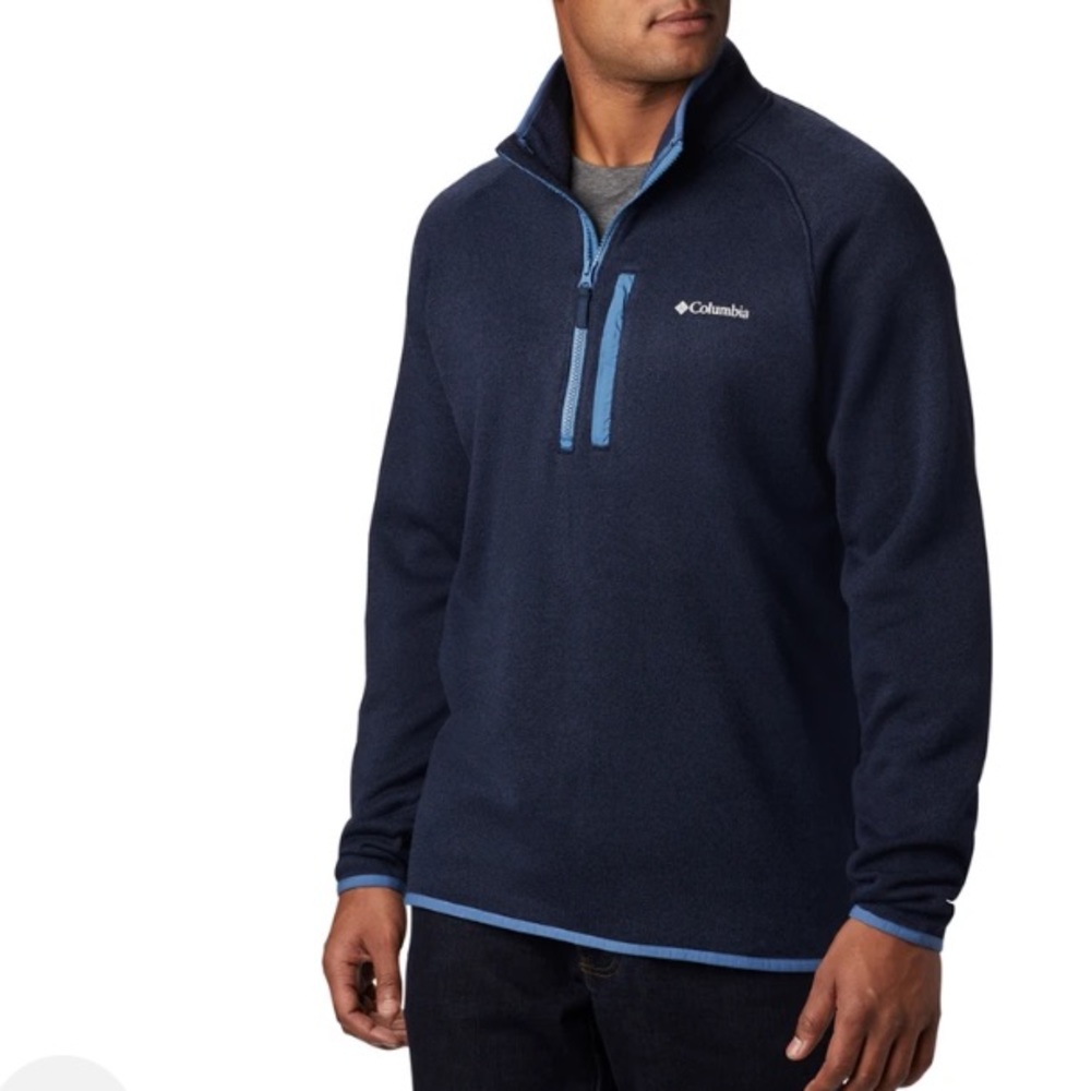 NWT Columbia Canyon Point Sweater navy 4XL